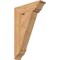 Ekena Millwork Traditional Traditional Smooth Bracket, Western Red Cedar, 5 1/2"W x 22"D x 34"H BKT06X22X34TRA01SWR - alternate 1